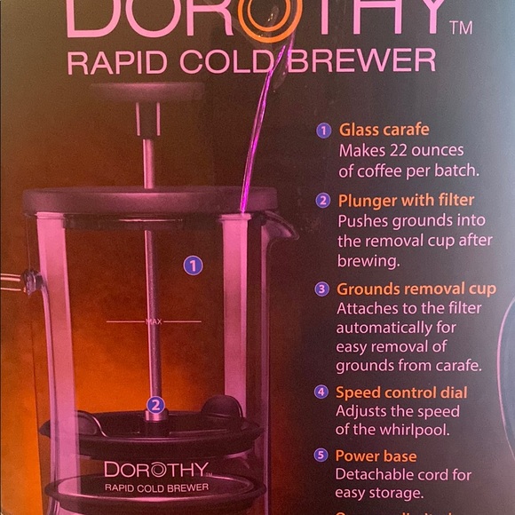 NWT Rapid Cold Brewer - Picture 4 of 5